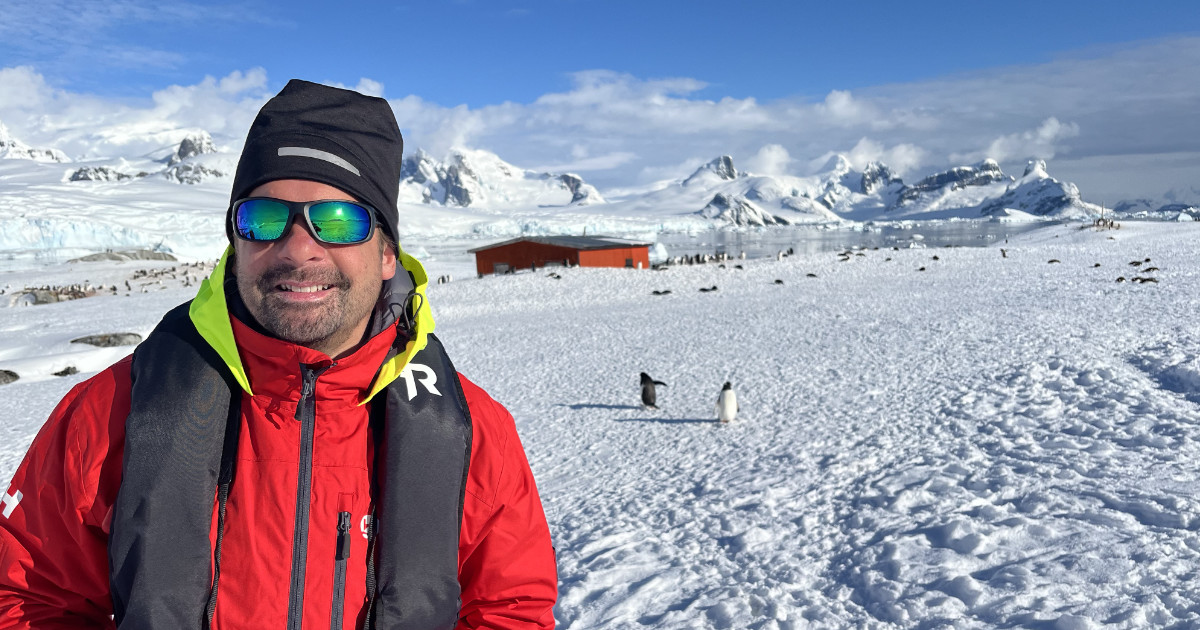 Thomas Klasmeier on Antarctic expedition